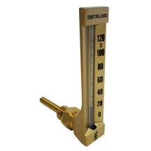 Thermomètre équerre boitier pl 63 mm 15 x 21 -30/+50°