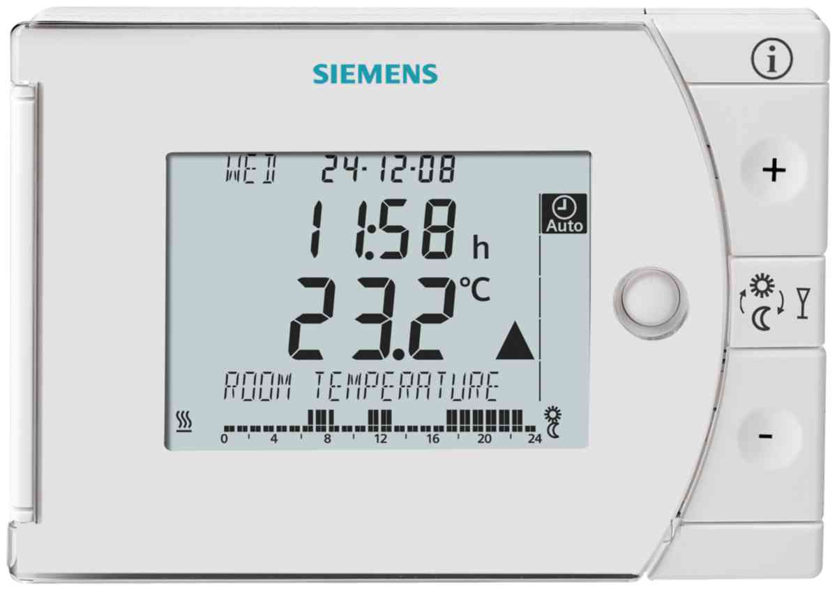 SIEMENS Thermostat d'ambiance digital programmable hebdomadaire